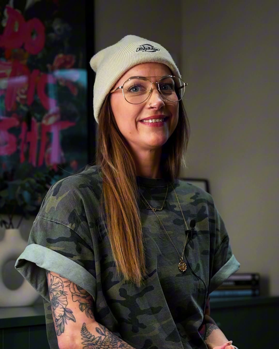 A Petite Ink graduate on day two of training